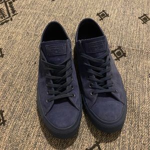 Men’s- blue suede converse - size 9